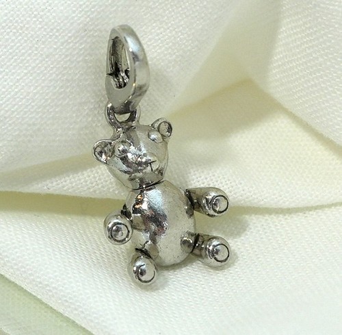 Teddybär charm 925 silber - "teddybär",