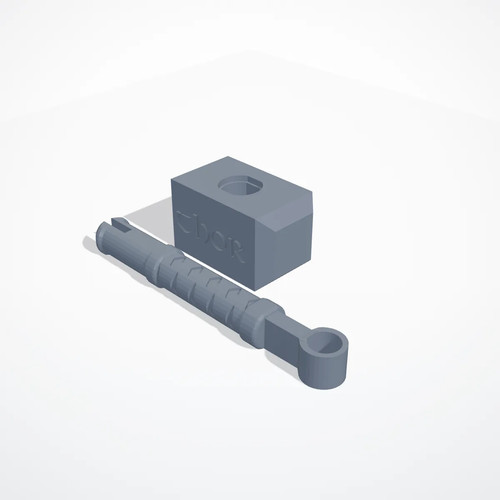 Mini hammer von thor - mini, 3d